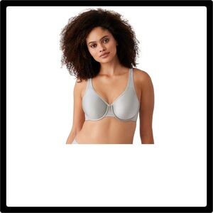 Basic Beauty Full Figure Seamless Underwire Bra 34D